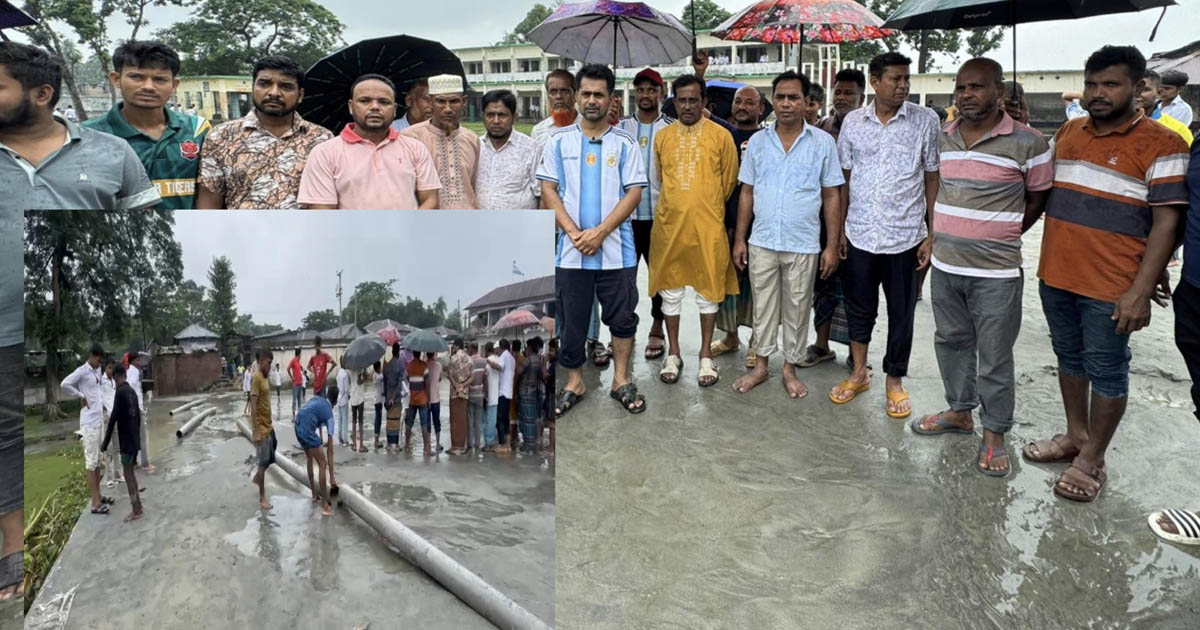 প্রতিমন্ত্রী রাজিব আহসানের বরাদ্দে সংস্কার হচ্ছে শতবর্ষী উলানিয়া করোনেশনের খেলার মাঠ