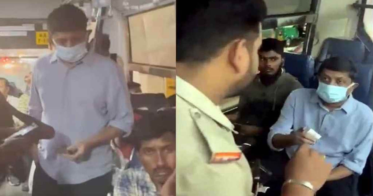যাত্রীবেশে বাসে মন্ত্রী, ভাঙতি না থাকায় নামিয়ে দিলেন কন্ডাক্টর