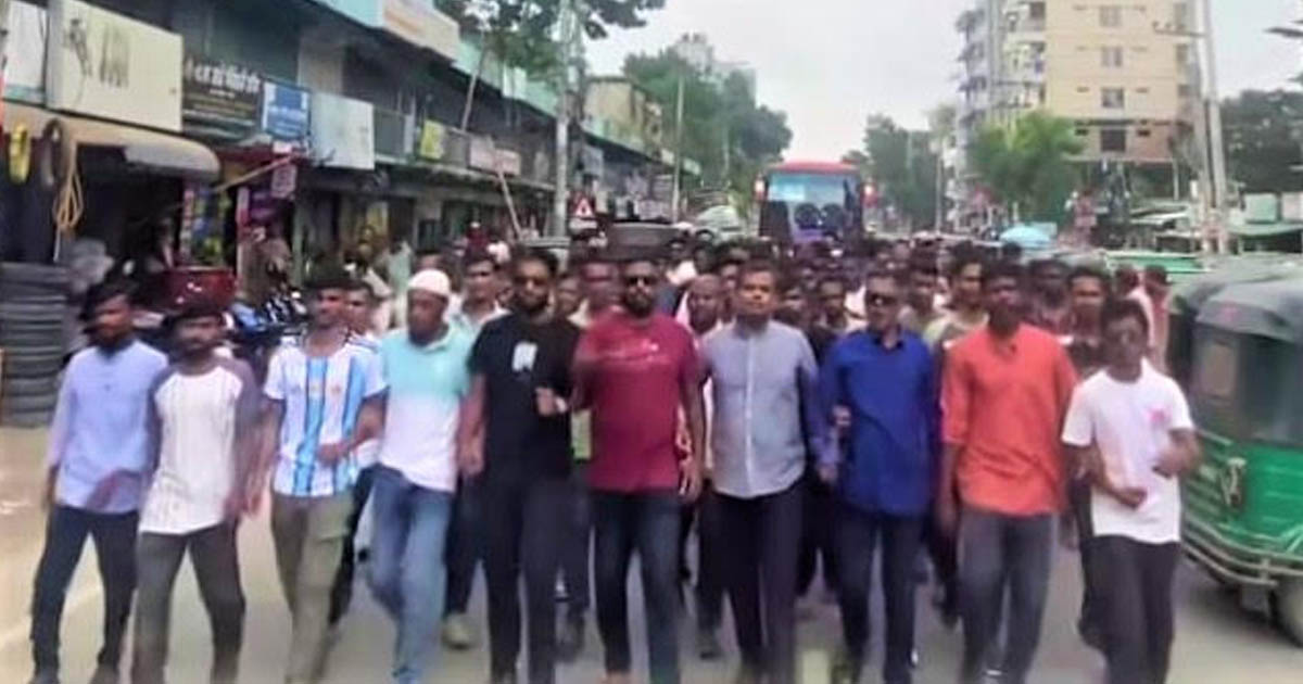 টাঙ্গাইলে নিষিদ্ধ ছাত্রলীগের ঝটিকা মিছিল, গ্রেপ্তার ১