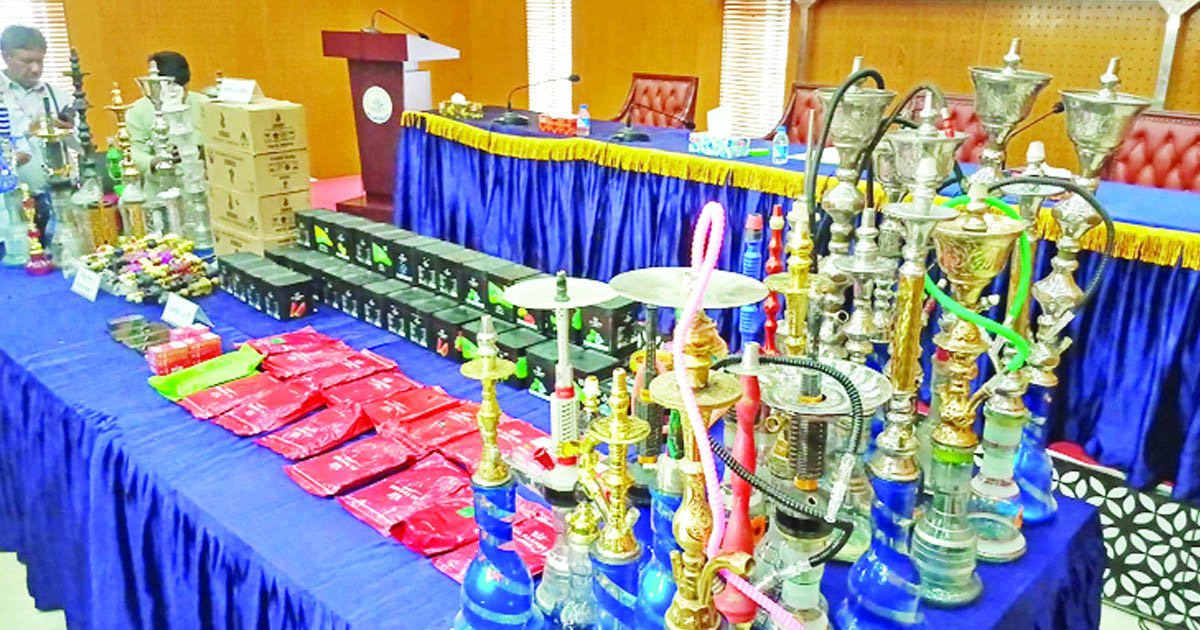 রাজধানীতে অভিযানে ৬৬ কেজি সিসা জব্দ