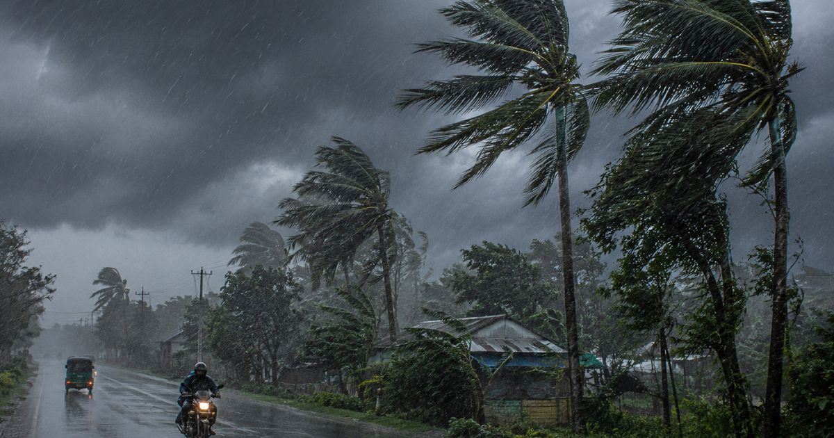 সকাল ৯টার মধ্যে যেসব অঞ্চলে ঝড়-বৃষ্টির সম্ভাবনা