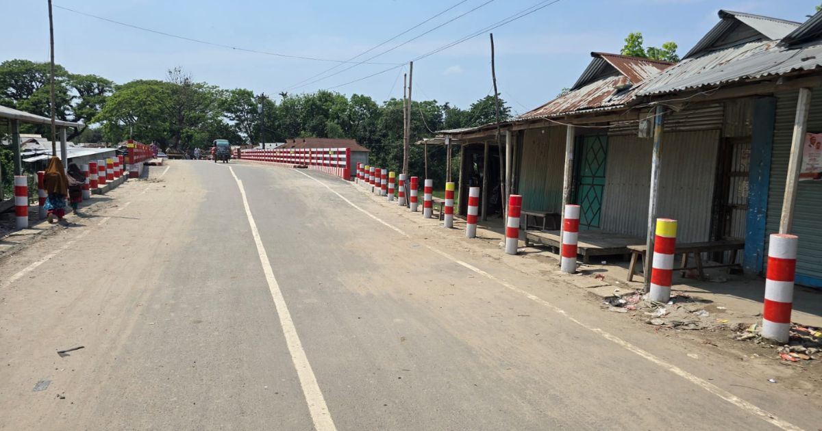 দীর্ঘ ভোগান্তির অবসান, তারাকান্দায় নির্মিত হলো আধুনিক গার্ডার সেতু