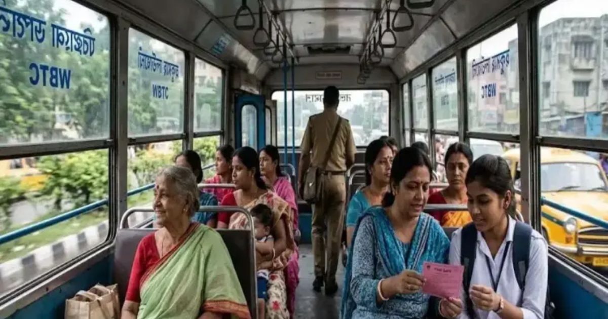 পশ্চিমবঙ্গে সরকারি বাসে নারীদের বিনামূল্যে ভ্রমণ চালু 
