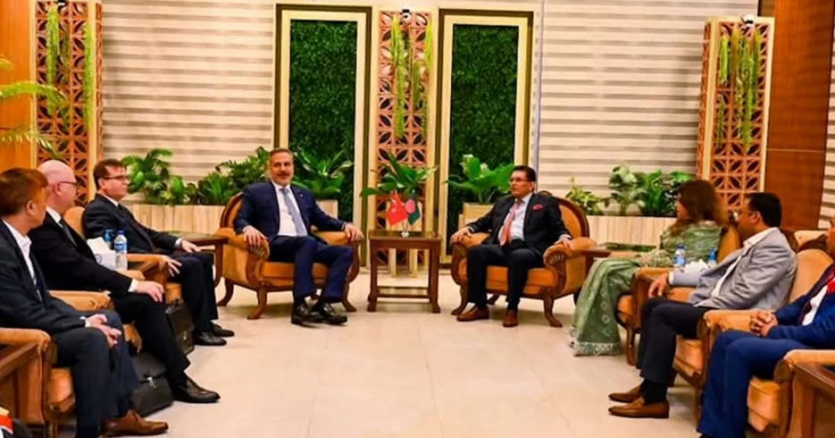 খলিলুর রহমানের সঙ্গে তুরস্কের পররাষ্ট্রমন্ত্রীর বৈঠক