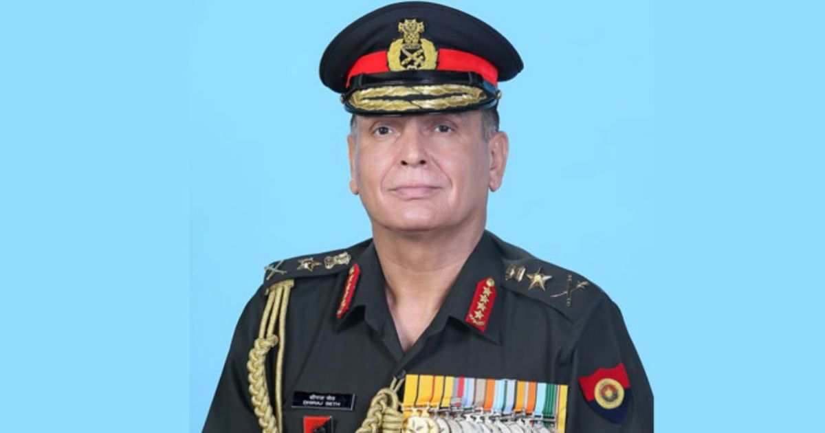 ভারতের নতুন সেনাপ্রধান জেনারেল ধীরাজ শেঠ