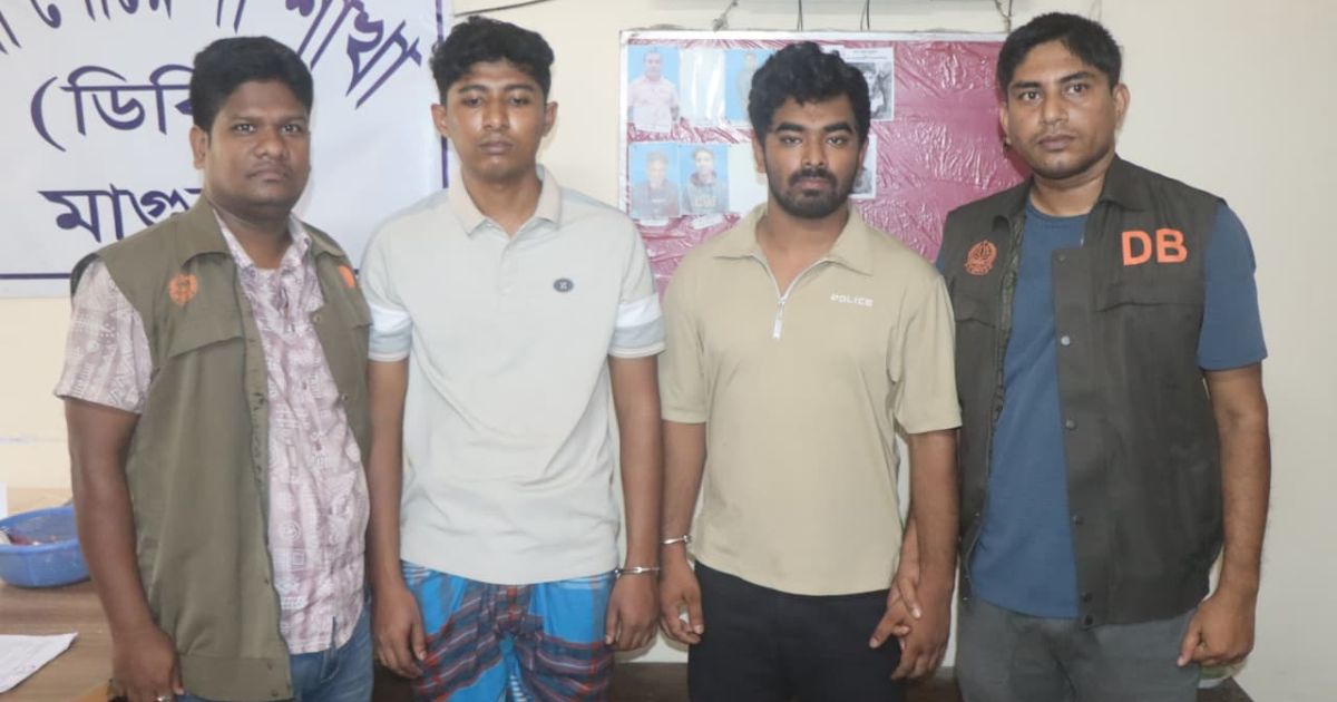 মাগুরায় অনলাইন জুয়ার এজেন্টসহ গ্রেপ্তার ২, মিলল কোটি টাকার লেনদেনের তথ্য