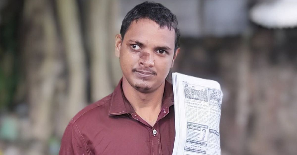 হবিগঞ্জে প্রতিবন্ধকতা জয় করে মানবসেবায় নুর ইসলাম
