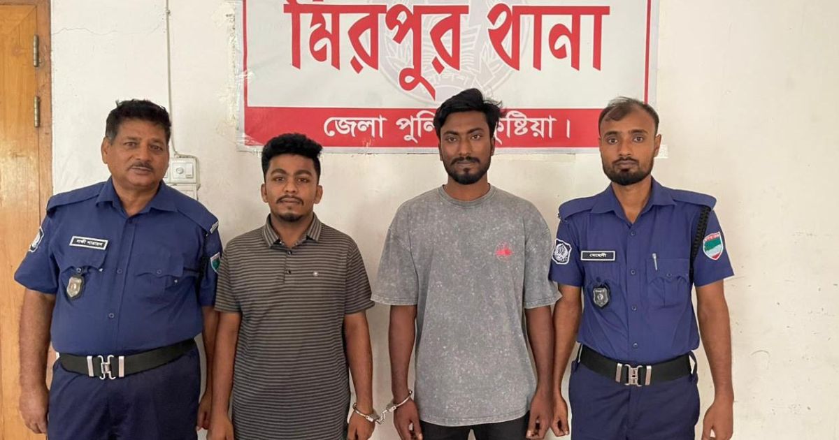 মিরপুরে বিশেষ অভিযানে দুই ছাত্রলীগ নেতা গ্রেপ্তার
