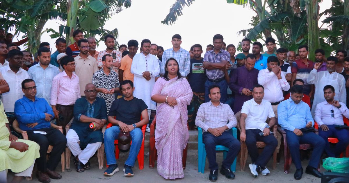 কুড়িগ্রামে নদীভাঙনকবলিত এলাকা পরিদর্শনে জেলা প্রশাসক