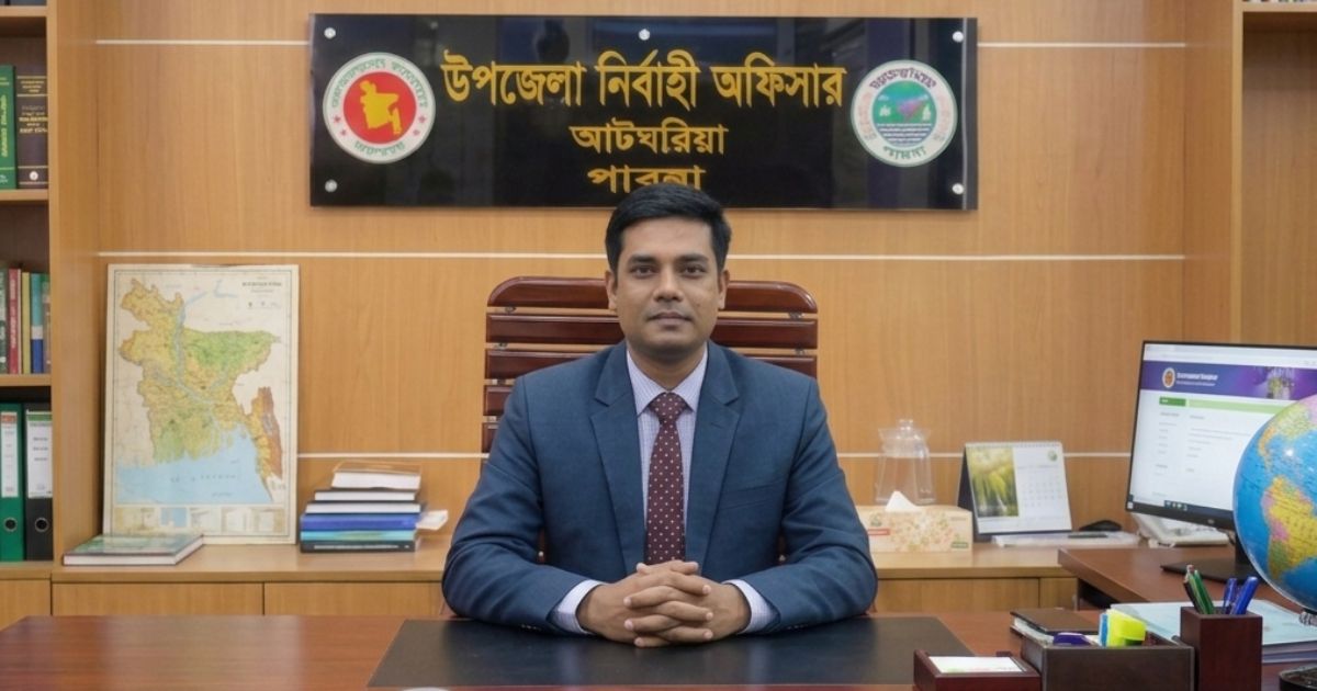 আটঘরিয়ায় নতুন ইউএনও তাহমিদুল ইসলামের যোগদান