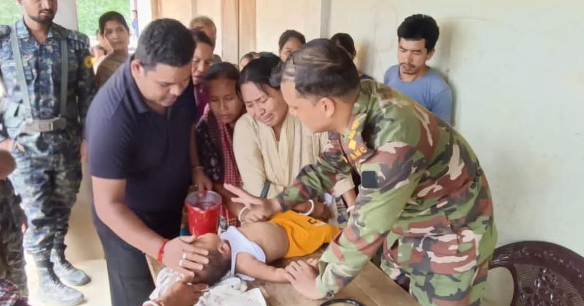 মাটিরাঙ্গা জোনের উদ্যোগে সহায়তা ও বিনামূল্যে চিকিৎসাসেবা প্রদান