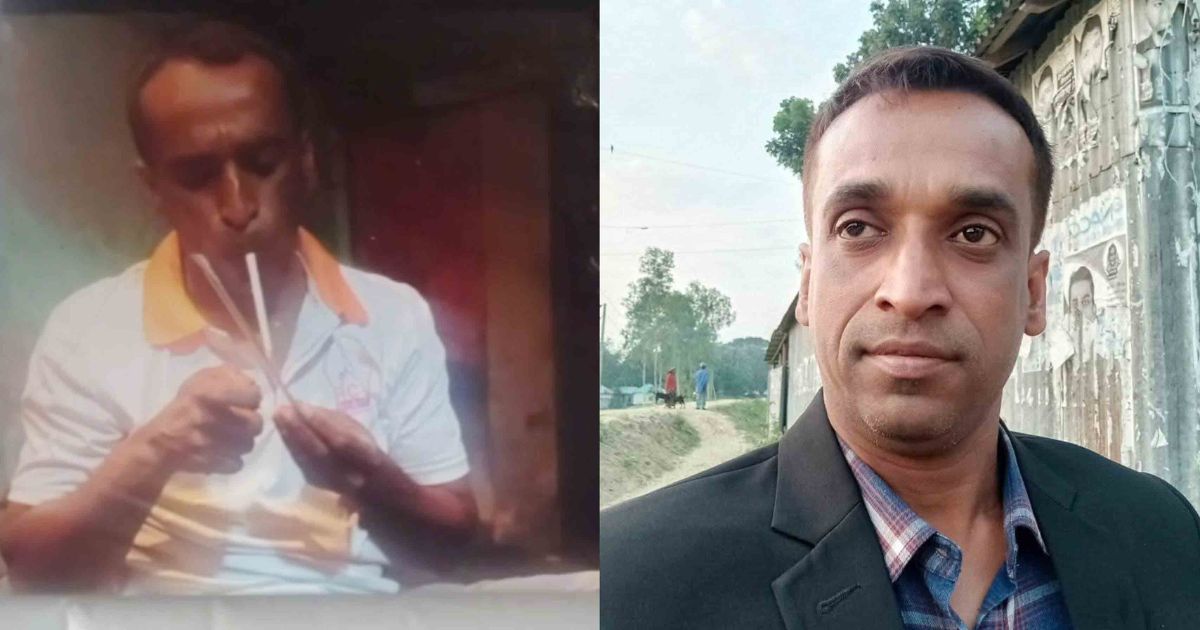 বিদ্যালয়ে বসে অফিস সহায়কের মাদক সেবন, ভিডিও ভাইরাল