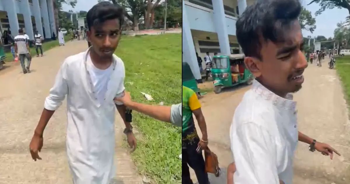 থানায় রক্ষা পেলেও ডিসি অফিসে মার খেলেন বৈষম্যবিরোধী নেতা মাহাদী